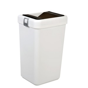 Comfort Kilitli Çöp Kovası 40 lt - Beyaz