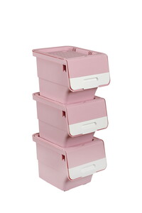 Tekerlekli Organizer Set 3 * 12 LT -  Pudra