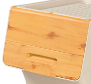 FREE BOX ORGANİZER12 LT BAMBU KAPAK