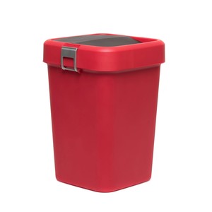 Comfort Kilitli Çöp Kovası 18 lt - Kırmızı