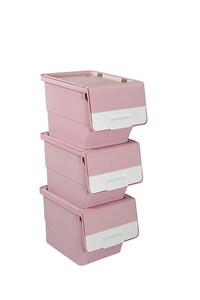 Tekerlekli Organizer Kutu 3 * 33 lt - Pudra